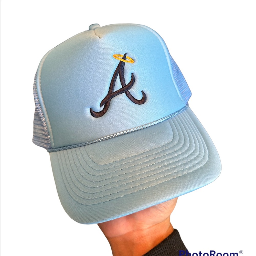 Baby Blue A Halo Snapback